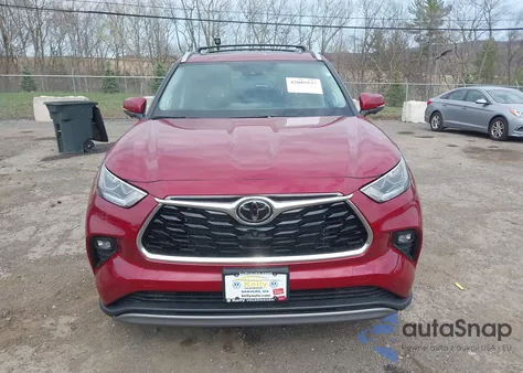 2024 Toyota Highlander Platinum from USA, damaged, VIN 5TDKDRBH3RS544295